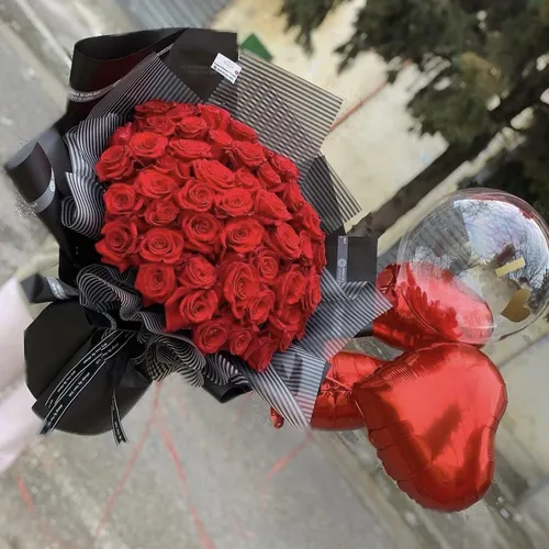 Super buchet si baloane