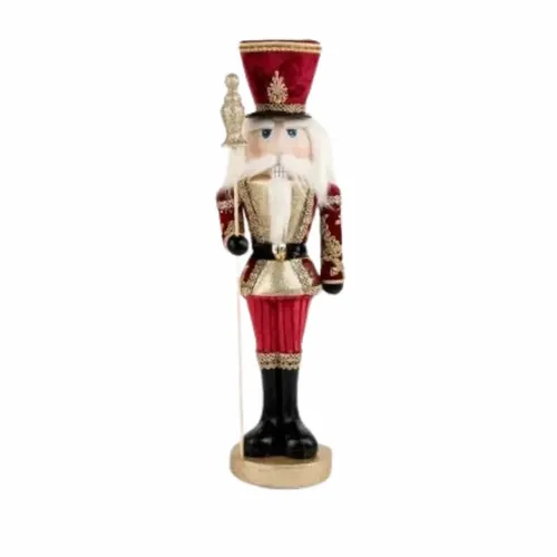 Spărgător de Nuci Decorativ – Figură Festivă Elegantă